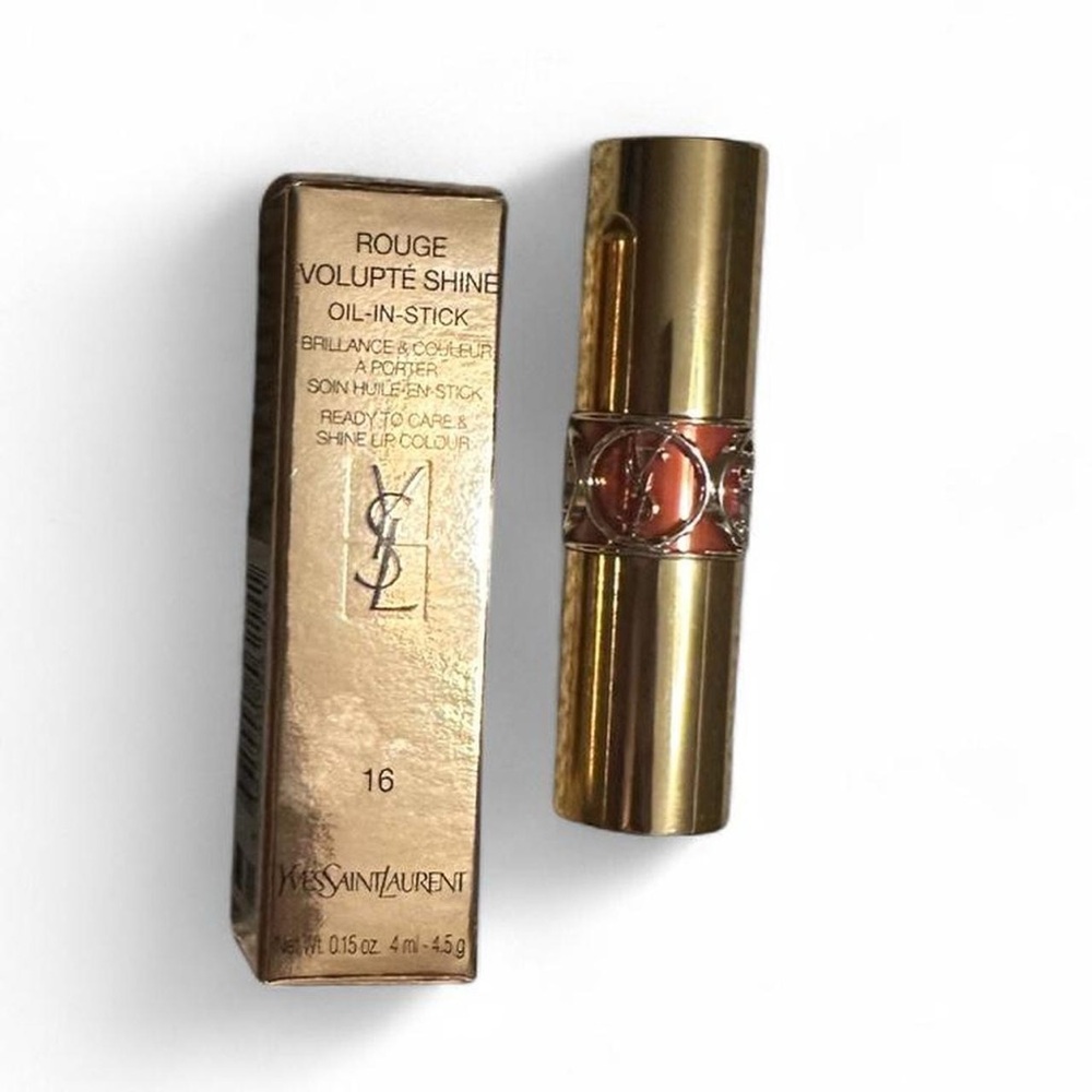 YSL shine lipstick orange majorelle - Picture 3 of 3